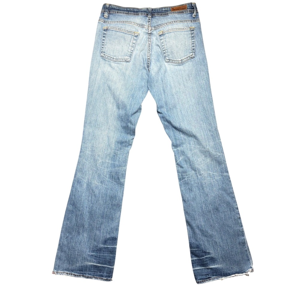 Vintage Polo Jeans Co Ralph Lauren Jeans Womens 30 Light Blue Stretch Kelly Boot - Picture 2 of 9